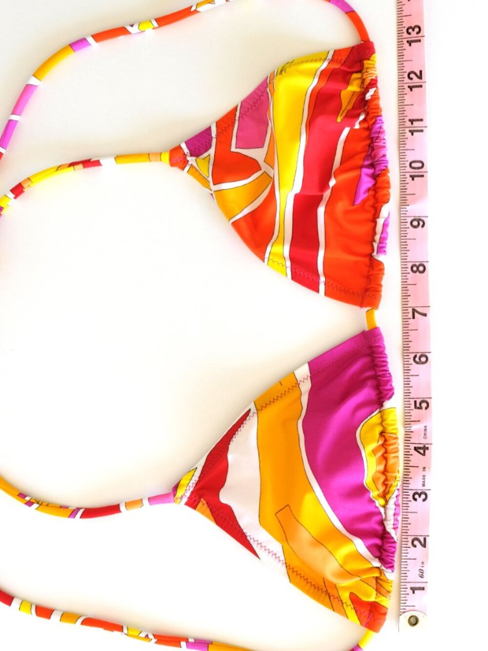 Emilio Pucci Bikini, 2-piece set, Size 40 (US Small), NWT, Fuchia, Vermillion+ - Picture 9 of 11